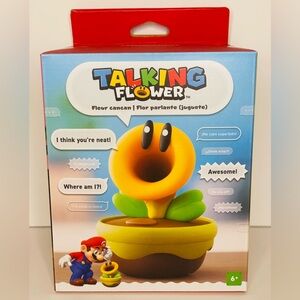 Nintendo Store Super Mario Bros. Wonder Talking Flower Talking Figure NEW